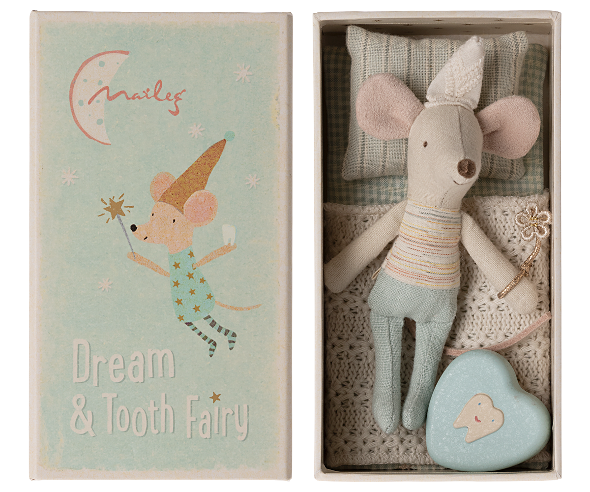 Maileg Tandfé Dream & Tooth Fairy Lillebror