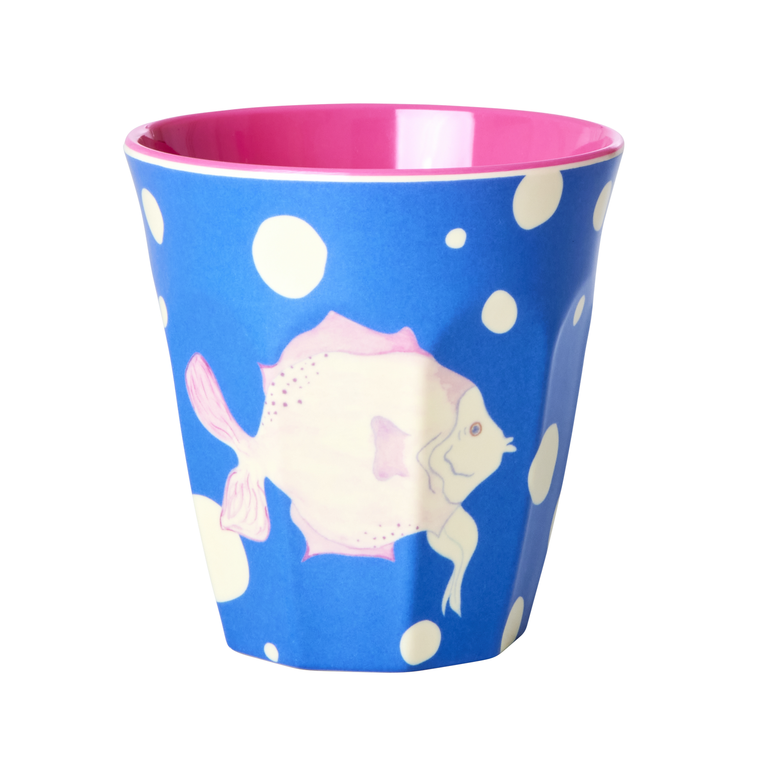 Mugg mellan Fish Blue