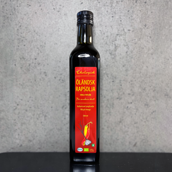 Öländsk rapsolja chili och vitlök