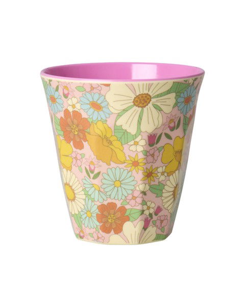 Mugg Mellan Flower Power